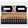 Alkalická batéria Duracell AA (R6) 12 ks