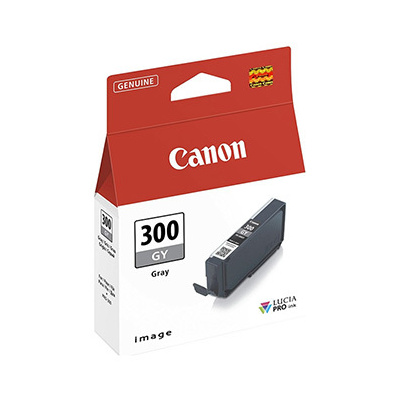 Canon originál ink PFI300GY, grey, 14,4ml, 4200C001, Canon imagePROGRAF PRO-300