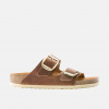 Birkenstock Hnedé Regular Šľapky Birkenstock Arizona Big Buckle Oiled Leather