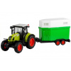 LEAN TOYS : POĽNOHOSPODÁRSKY TRAKTOR S PRÍVESOM PRE KONE 37.5 CM