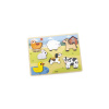 Dřevěné puzzle - farma