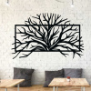 Drevená dekorácia na stenu - White Tree Vyberte si rozmer výrobku:: 40x62, Vybrať dekor:: Biela