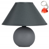 Stolová lampa Rabalux Ariel čierna 40 W