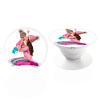 PopSocket iSaprio – Kissing Mom Brunette and Girl držák na mobil / mobil držka (PopSocket iSaprio – Kissing Mom Brunette and Girl držák na mobilní telefon / mobil držka)
