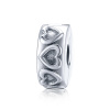 Emporial Royal Fashion přívěsek Klip Clip Pole smaltovaných srdcí