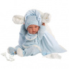 Llorens 73859 NEW BORN CHLAPEČEK realistická bábika bábätko s celovinylovým telom 40cm