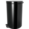 Nášľapný zberač odpadkov so striebornými iónmi ,objem 20 l, v x Ø 450 x 300 mm helit