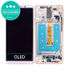 LCD displej + Dotykové sklo + Rám + Batéria Huawei Mate 10 Pro BLA-L29 Pink Gold Aftermarket PRO