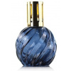 Ashleigh & Burwood Ashleigh & Burwood: Katalytická lampa veľká SPIRAL BLUE sklenená modrá