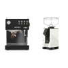 Ascaso Steel DUO PID, Black&Wood + Eureka Mignon Silenzio, BL white