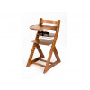Hajdalánek Rastúca stolička ALMA buk - standard boky: dub tmavý, stred: dub tmavý, varianta: s pultíkom ELA