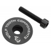 WOLF TOOTH krytka ULTRALIGHT STEM CAP Flat černá