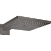 Hansgrohe 26238340 RAINDANCE E horná sprcha 300 1jet so sprchovým ramenom, kartačovaný čierny chróm