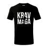 Nápis Krav Maga - Tričko detské bavlnené - 122 cm/6 rokov ( Čierna )