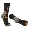Bennon TREK SOCK BLACK/ORANGE Ponožky Čierna-Oranžová, 36-38