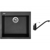 Set Sinks CUBE 560 Granblack + batéria Sinks Pronto Grandblack