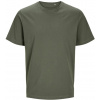 JACK & JONES 7526 / Unisex tričko z ťažkej bavlny - beetle green XXL
