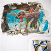 Samolepka na zeď Vaiana 50x70 cm