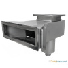 Nerezový skimmer Pahlén široký, otvor 385x80 mm