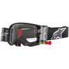 Okuliare SUPERTECH CORP ROLL-OFF WIDE VISION ALPINESTARS(čierna/sivá číre plexi)