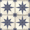 SUPERCERAMICA HIDRAULICO dlažba Star Blue 45x45 (bal=1,62m2) SPH HDO003
