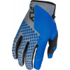 Rukavice KINETIC, FLY RACING - USA 2026 (modrá/šedá/černá, vel. 2XL)