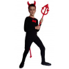 Kostým pre chlapca - Diabol 110 outfit, maskovanie, kostým diabla (Kostým pre chlapca - Diabol 110 outfit, maskovanie, kostým diabla)
