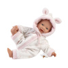 Llorens 63312 LITTLE BABY realistická bábika bábätko s mäkkým látkovým telom 32 cm