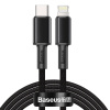 Baseus CATLGD-A01 USB Type C - Lightning, Power Delivery fast charge 20 W, 2m, černý