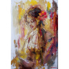 List - Akad. mal. Igor Navrotskyi, originálny, ručne maľovaný obraz M (do veľkosti 65x65cm) Viac farieb