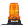 Zábleskový maják 12-24V, oranžový, ECE R10