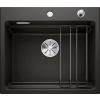 Blanco Etagon 6 - Keramický drez, 58x51 cm, s príslušenstvom, InFino, čierna 525162