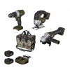 Sada aku nářadí Narex CAMOUFLAGE 7 CSV 13-2, CBU 125, CPL 90, START SET-CMFL, CTP 50