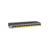 NETGEAR 16-port 10/100/1000Mbps Gigabit Ethernet, POE+ GS116PP GS116PP-100EUS NetGear