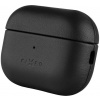 Fixed PodsLeather kožené puzdro s podporou MagSafe pre Apple AirPods Pro 2 (USB-C), čierne FIXLPM-999-BK