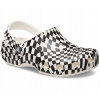 Crocs Detské topánky Dreváky Klapky Classic Warped Checker 21099 Clog 29-30