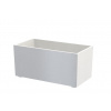 Granisil granitový květináč KUBI 60 cm Bílý