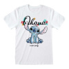 Heroes Inc Lilo & Stitch Tričko Ohana Means Family White Velikost XL