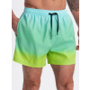 Tyrkysové plavky s ombre motívom V19 SRBS-0125