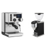 Rancilio Silvia BC PID + Rocket Espresso FAUSTINO 3.1, black