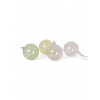 Ferm Living Vianočné gule Glass Baubles Mixed light – L, set 4 ks – svetlý mix