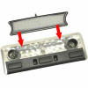 Interiérové LED osvetlenie stropu pre BMW E46