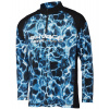 Savage Gear Tričko Marine UV Long Sleeve Tee Sea Blue - L