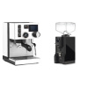 Rancilio Silvia BC PID, white + Eureka Mignon Specialita, BL black