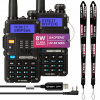Krátkovlnné vysielačky Baofeng UV-5R MK5 s káblom 2 ks