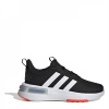 adidas Racer TR21 Junior Boys Trainers Black/White 4 (36.5)