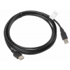 Predlžovací kábel USB Lanberg CA-USBE-10CC-0030-BK 3 m čierny