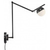 Nordlux Contina nástenná lampa 1x5 W čierna 2010971003