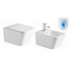 WC MISKA VELDMAN RIMLESS + BIDET DOSKA SLIM IMPERIA