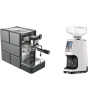 Stone Espresso Pure + Eureka Atom 60, white